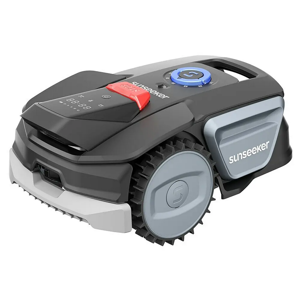 Mähroboter V1 Für Gärten Bis 300 m² Mit Garage ReadyGo System Start Per Knopf Ohne Installation Und KI Objekterkennung