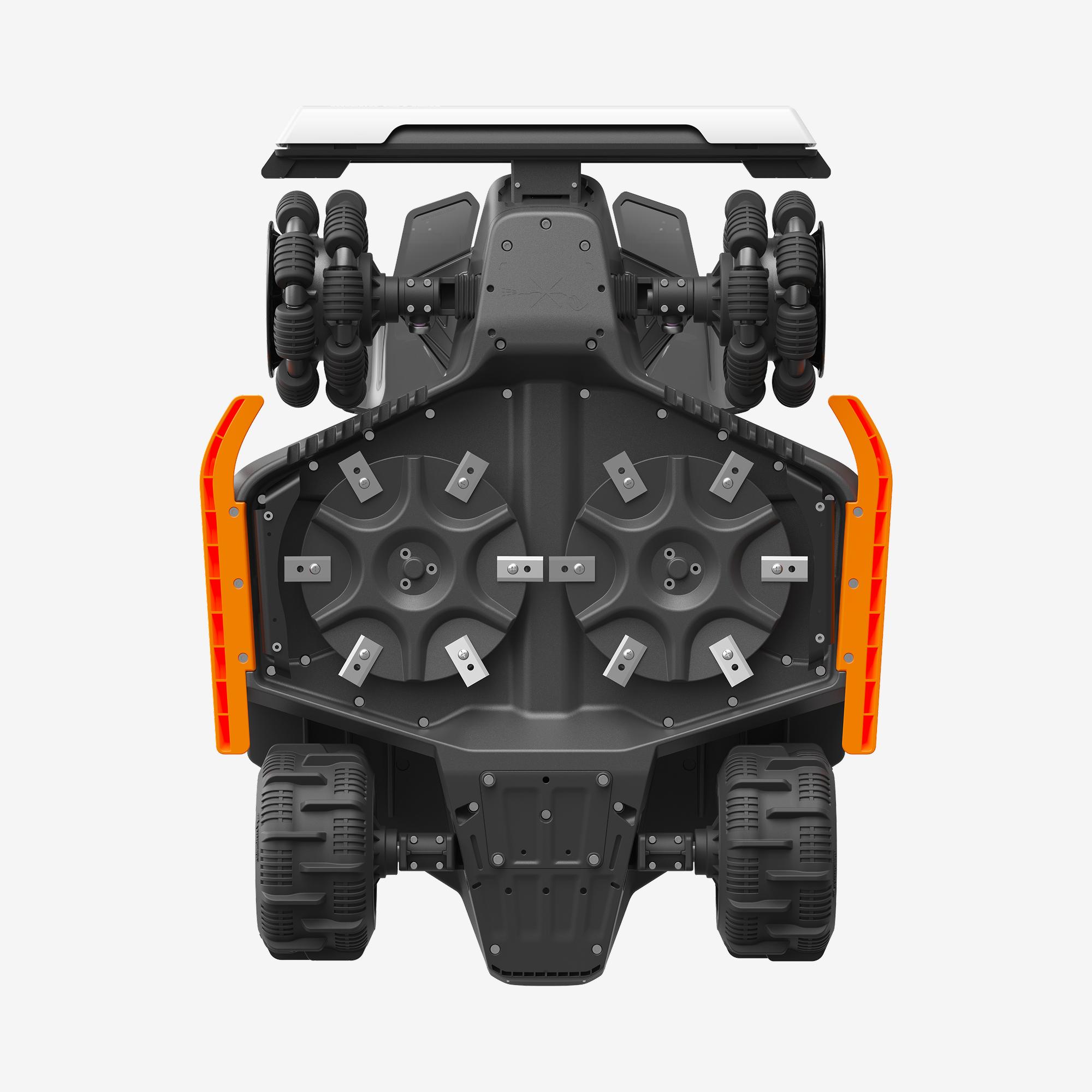 MAMMOTION LUBA 3 AWD Mähroboter Ohne Begrenzungskabel Mit Tri Fusion Positionierungssystem 360 Grad LiDAR NetRTK KI Vision