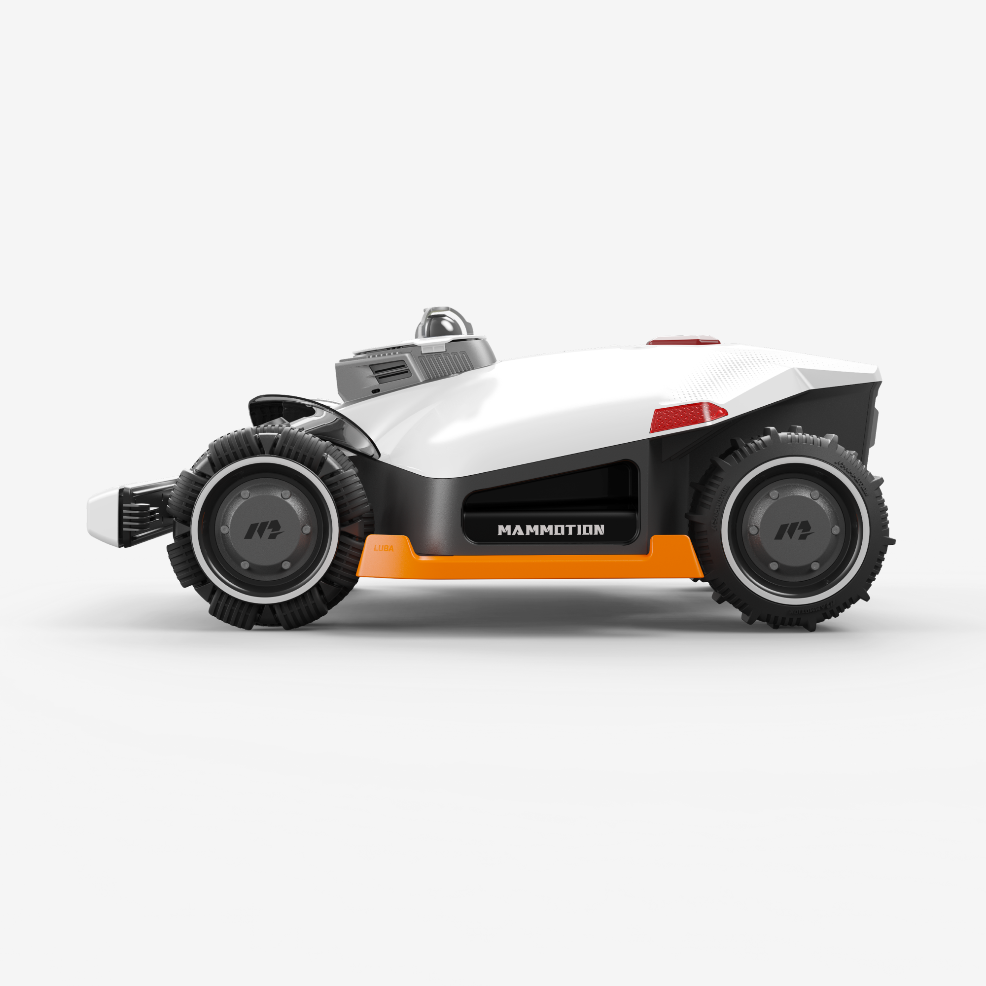 MAMMOTION LUBA 3 AWD Mähroboter Ohne Begrenzungskabel Mit Tri Fusion Positionierungssystem 360 Grad LiDAR NetRTK KI Vision