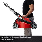 Inhell Akku Rasenmäher GE CM 18 30 Li Solo Kabellos Leistungsstark Mit Power X Change Technologie 18V 3,0Ah Akku