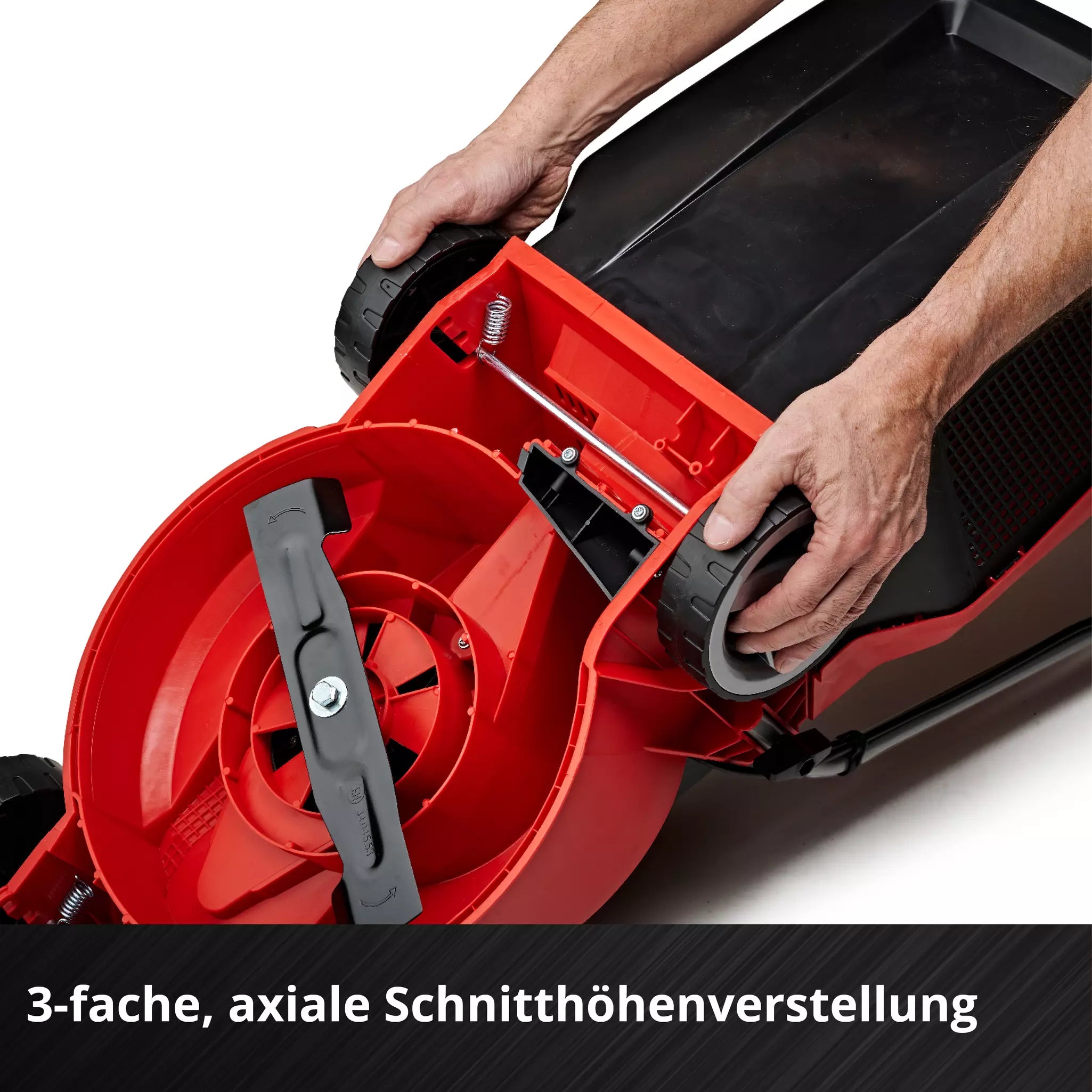 Inhell Akku Rasenmäher GE CM 18 30 Li Solo Kabellos Leistungsstark Mit Power X Change Technologie 18V 3,0Ah Akku