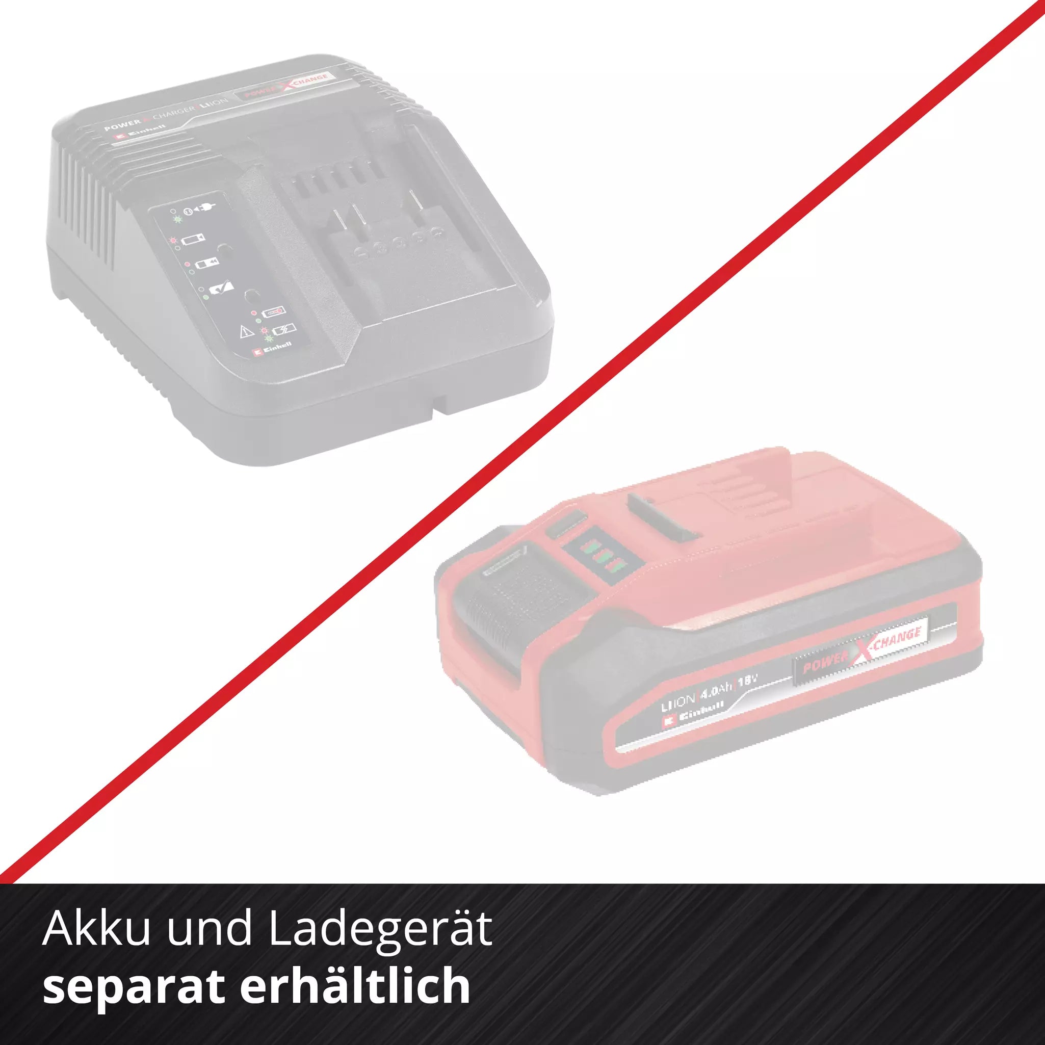 Inhell Akku Rasenmäher GE CM 18 30 Li Solo Kabellos Leistungsstark Mit Power X Change Technologie 18V 3,0Ah Akku