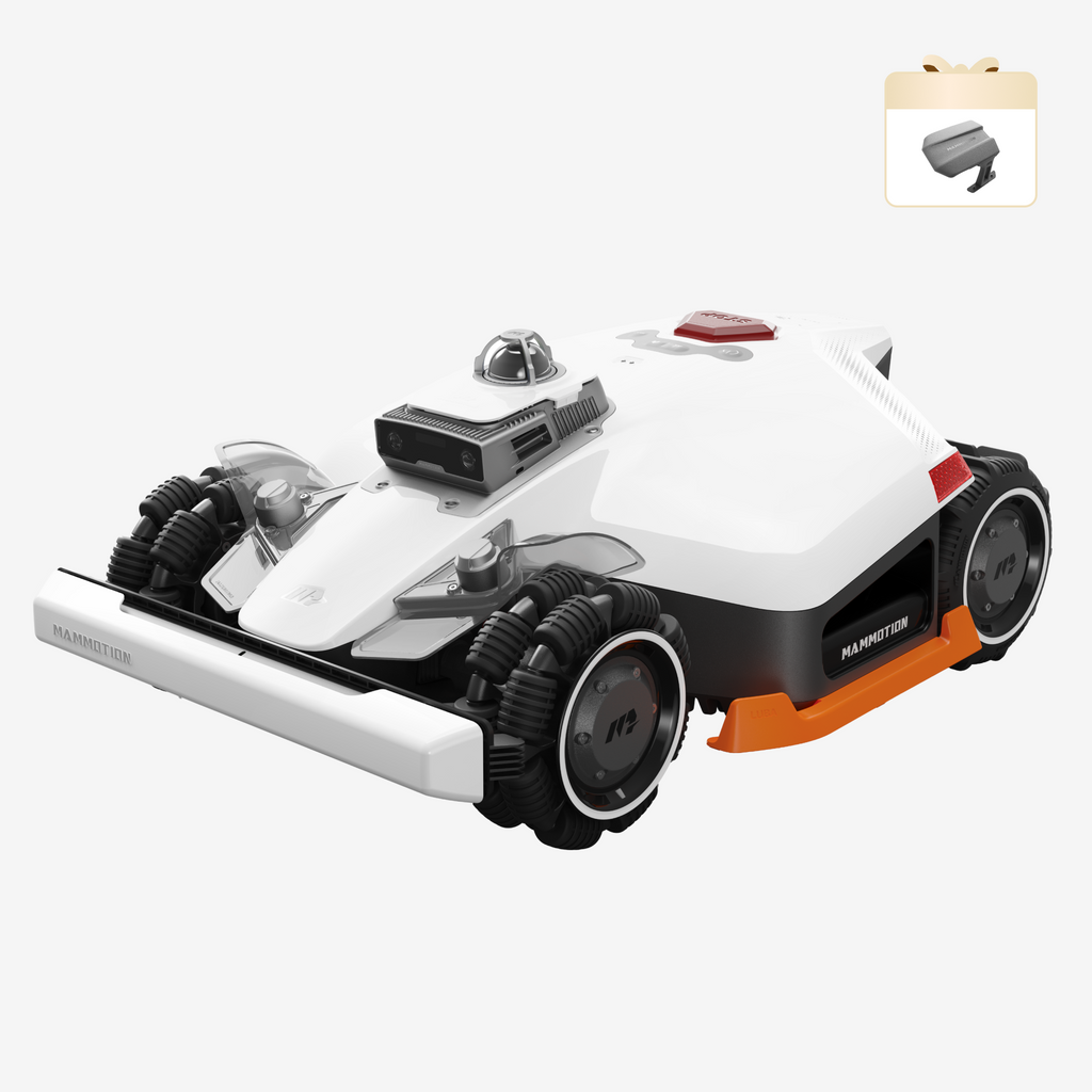 MAMMOTION LUBA 3 AWD Mähroboter Ohne Begrenzungskabel Mit Tri Fusion Positionierungssystem 360 Grad LiDAR NetRTK KI Vision