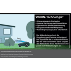 Mähroboter V1 Für Gärten Bis 300 m² Mit Garage ReadyGo System Start Per Knopf Ohne Installation Und KI Objekterkennung