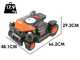 Worx Landroid Vision Cloud WR341E Mähroboter 4WD Ohne Installation Für Rasen Bis 1000 Quadratmeter
